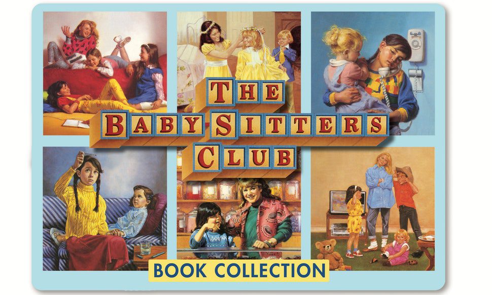 The babysitters club book collection graphic