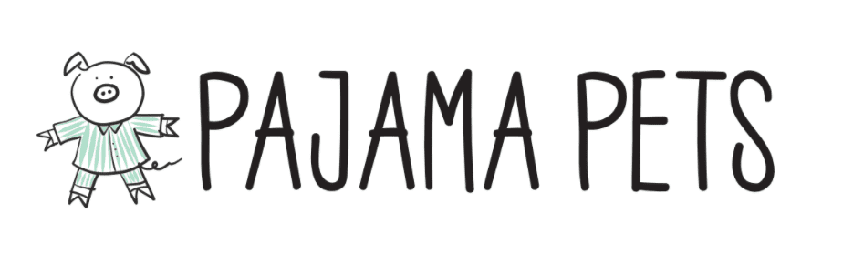 image of Pajama Pet's logo with little pig