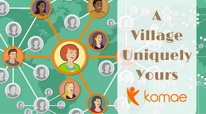 Your network on Komae is uniquely yours. Taking traditional babysitting co-ops to a whole new level.