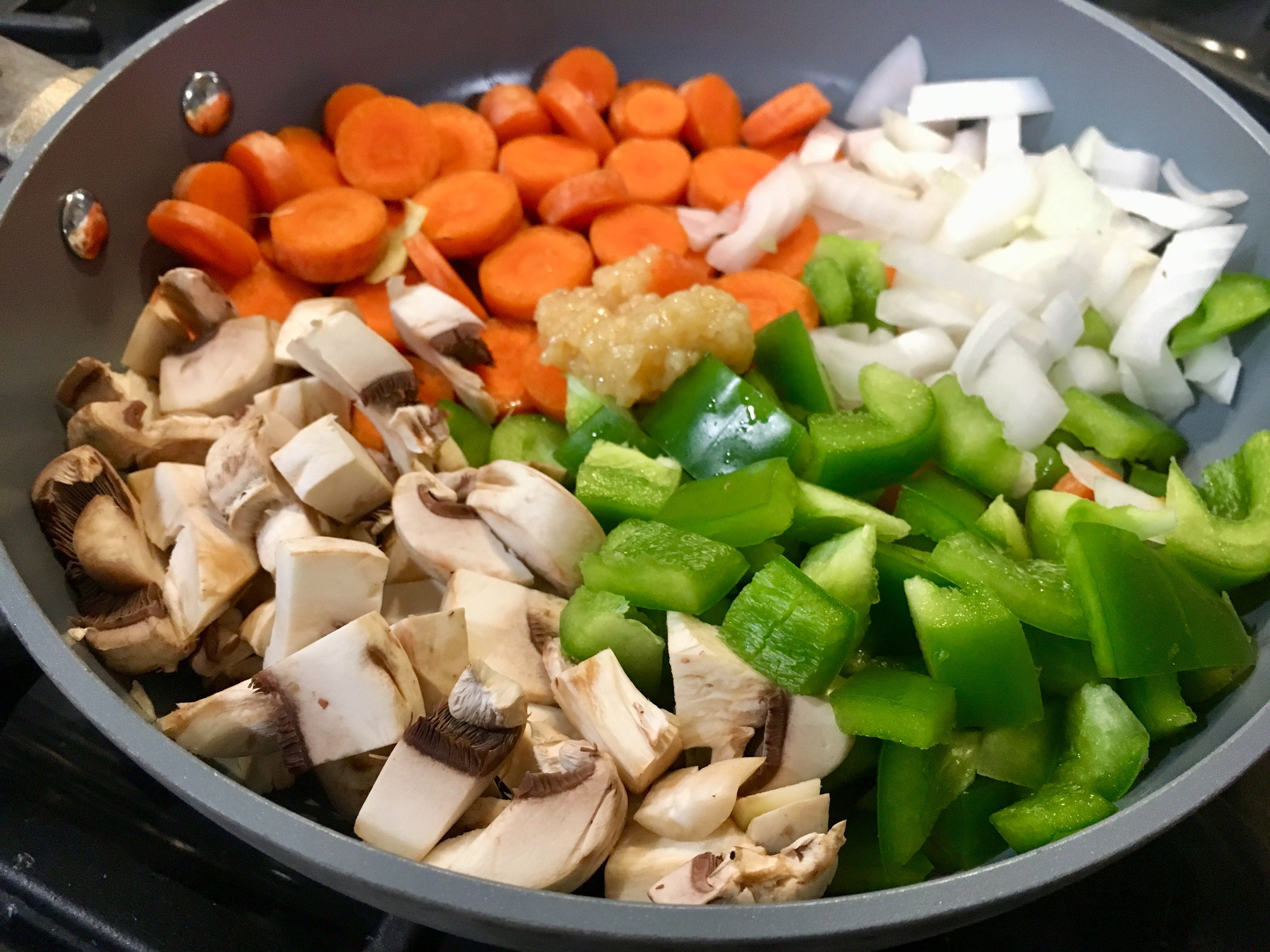 Pan veggies