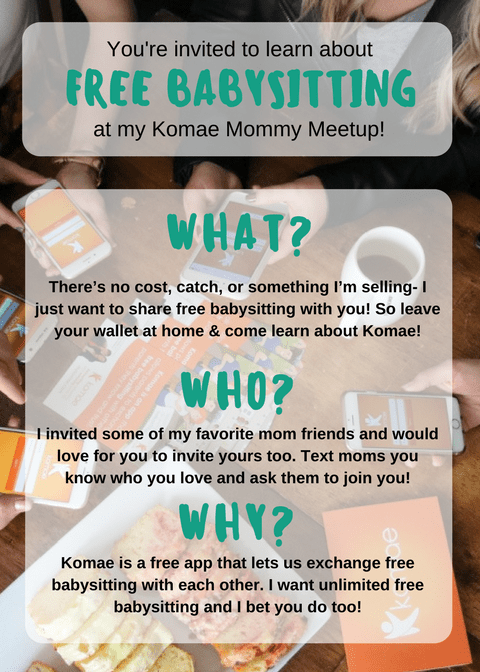Komae Mommy Meetup Invite - What, Who, Why?