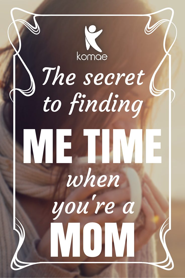 The secret solution to finding -me time.- The secret solution to finding -me time.-