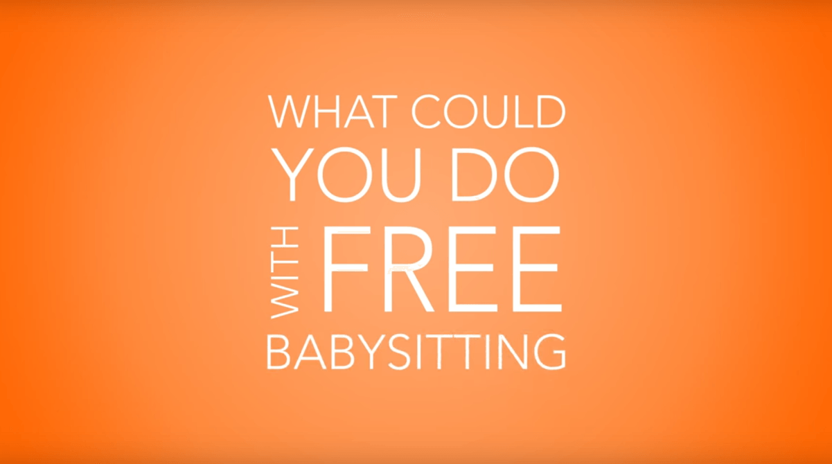 What could you do with free babysitting?
